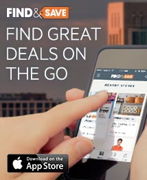 Find&Save FIND GREAT DEALS ON THE GO