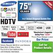 75" CALSS Smart LED HDTV