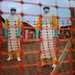 Doctors Without Borders health workers wearing protective clothing to shield against Ebola at a clinic in Kailahun, Sierra Leone.