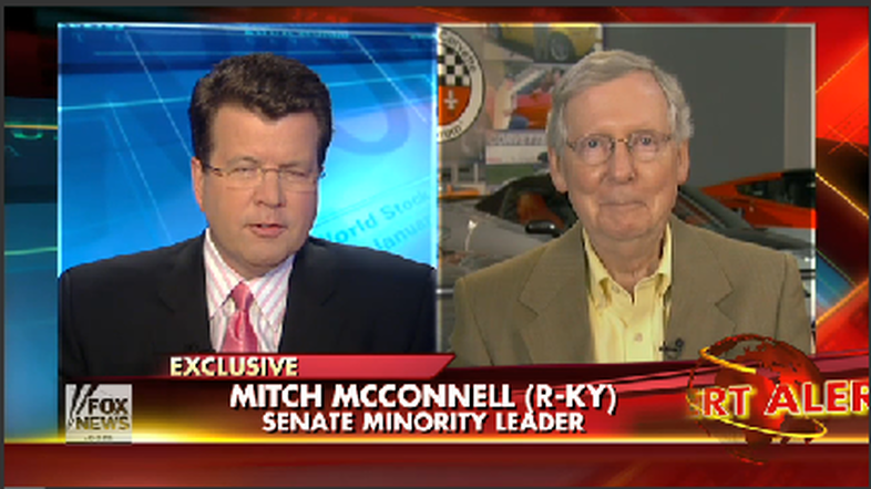 Senate Republican leader Mitch McConnell tells Fox News' Neil Cavuto that a repeal of the Affordable Care Act will still not be possible under a Republican Senate.