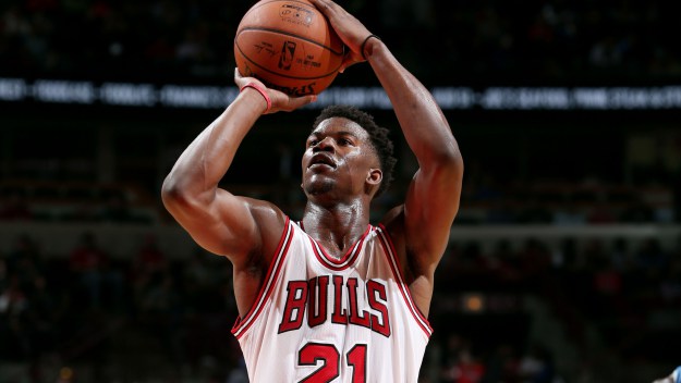 Bulls wing Jimmy Butler. (Gary Dineen/NBAE/Getty Images)