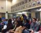 The Ferguson City Council meeting on Oct. 28 filled to capacity. (Allison Blood/KMOX)