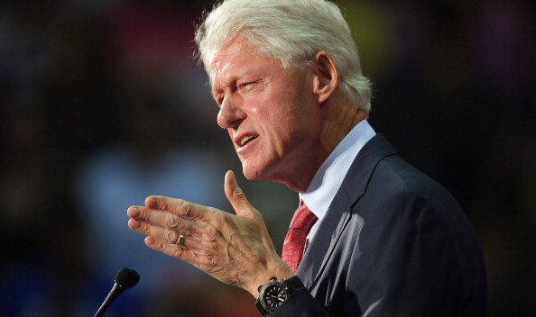 File photo of Blill Clinton. (Photo by Joe Raedle/Getty Images)