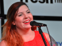 Mary Lambert performs her hit "Secrets" at DC Lottery Live on Oct. 23, 2014.