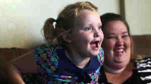 June "Mama June" Shannon jokes with daughter Alana "Honey Boo Boo" Thompson, star of TLC's unscripted series Here Comes Honey Boo Boo.