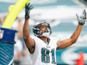 PHILADELPHIA, PA - SEPTEMBER 21:  Jordan Matthews #81 of the Philadelphia Eagles celebrates his touchdown late in the second quarter against the Washington Redskins at Lincoln Financial Field on September 21, 2014 in Philadelphia, Pennsylvania.  (Photo by Rich Schultz/Getty Images)