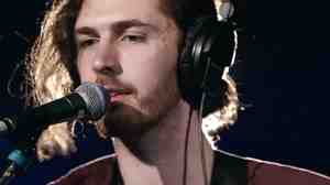 Hozier, performing his new song "Jackie and Wilson."