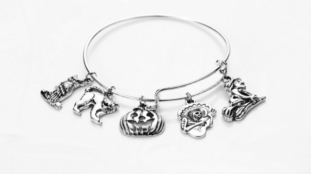 $13 For A Halloween Bangle From Evening Crystals