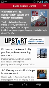 The Dallas Business Journal - screenshot thumbnail