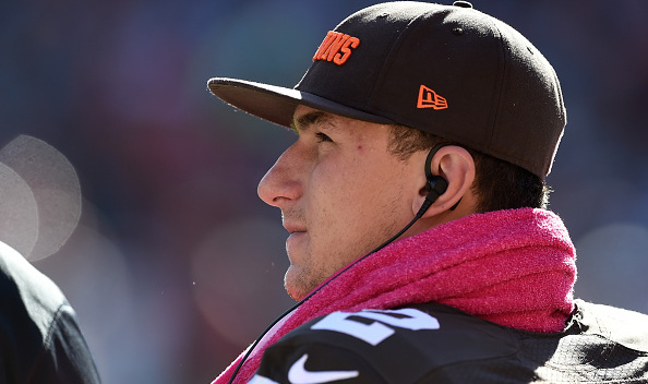 Johnny Manziel of the Cleveland Browns / (Photo by Jason Miller/Getty Images)