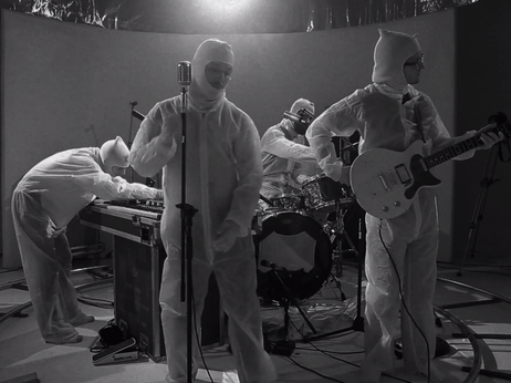See one of Nashville's most dynamic young rock bands tear it up, with a crew wearing hazmat suits.