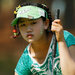 Lucy Li, during a practice round for the U.S. Women’s Open, is the youngest player ever to qualify for the event.