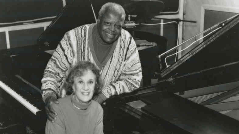 The great pianist Oscar Peterson taped an episode of Piano Jazz in 1997.