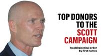 See Rick Scott's most notable donors