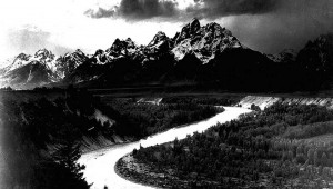 Ansel Adams’ “The Tetons –– Snake River” is one of the best of the best.
