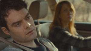 Kristen Wiig drives Bill Hader home from the hospital in The Skeleton Twins.
