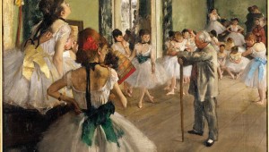 Edgar Degas’ “Dance Class” is part of the Kimbell’s Faces of Impressionism exhibit. See Sunday.