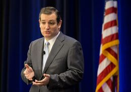 U.S. Sen. Ted Cruz of Texas at Texas Public Policy Foundation speech on Jan.10, 2014.