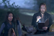 Nicole Beharie and Tom Mison, as Abbie and Ichabod, in 