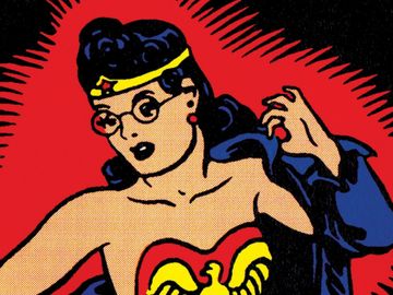 From the cover of <em>The Secret History of Wonder Woman</em>