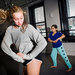 Boutique gyms are taking on child and teenage clients like Grace Gerstner, left, and Ashley Weitz at AKT in Motion.