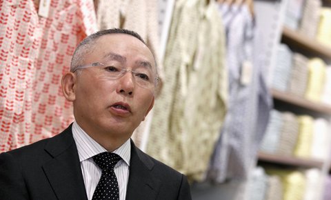 Topping the list among fashion executives is Tadashi Yanai, chairman and chief executive of Fast Retailing, which owns the Uniqlo fashion chain.