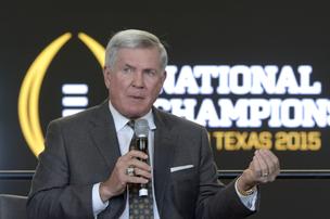 Former University of Texas football coach Mack Brown said it's likely that many SEC teams will knock each other out of contention with several more weeks of games left in the season.