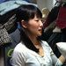 Marie Kondo, shown in a client’s closet,  is a celebrity in Japan for her organizing method.