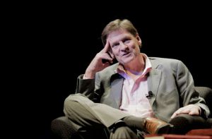 Michael Lewis, a financial journalist and author, is pictured at George Washington University on April 4, 2014 in Washington, D.C. (T.J. Kirkpatrick/Getty Images)