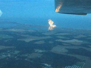 Watch Video of Antares Rocket Explosion From The Air