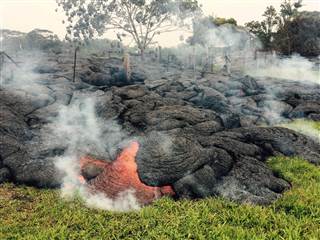 Lava from Hawaii's Kilauea Volcano Menaces 50 Homes