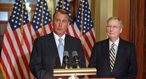 House Speaker John Boehner and Senate Minority Leader Mitch McConnell are pictured. | AP Photo 