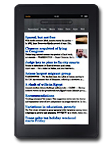 Dallas Morning News Kindle App