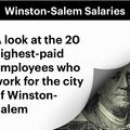 Who earns how much in Winston-Salem? A look at city salaries