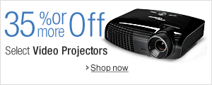 35% Off or More on Video Projectors