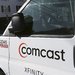 A Comcast truck in San Francisco. The company said third-quarter revenue increased 4 percent,  compared to the same period last year.