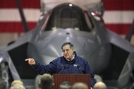 Leon Panetta, then defense secretary, at the Patuxent River Naval Air Station in Maryland in 2012.