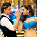 Shah Rukh Khan, left, and Deepika Padukone in “Happy New Year,” a crime-and-dance extravaganza from Farah Khan.