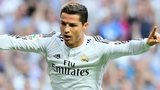 Cristiano Ronaldo celebrates scoring for Real Madrid