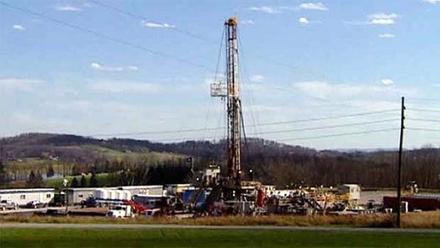 Gas wells like this one dot the landscape of northeastern B.C. in the pursuit of natural gas. 