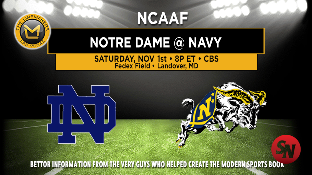 Notre Dame Fighting Irish @ Navy Midshipmen