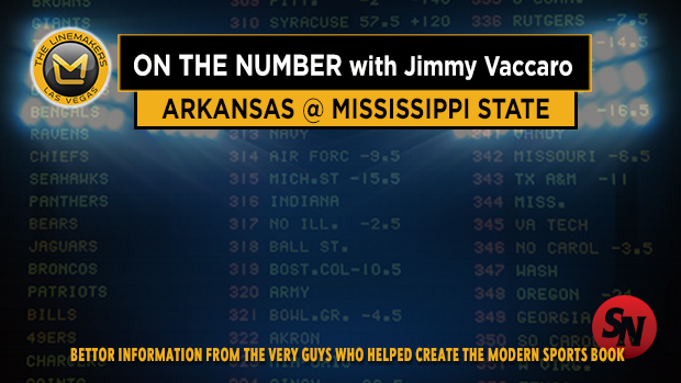 Jimmy V on Arkansas @ Mississippi St