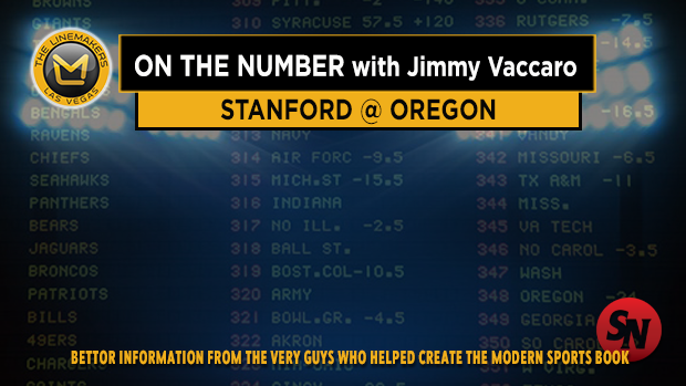 Jimmy V on Stanford @ Oregon