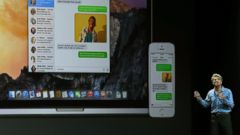 PHOTO: Apple Senior Vice President of Software Engineering Craig Federighi speaks during the Apple Worldwide Developers Conference at the Moscone West center on June 2, 2014 in San Francisco, California.