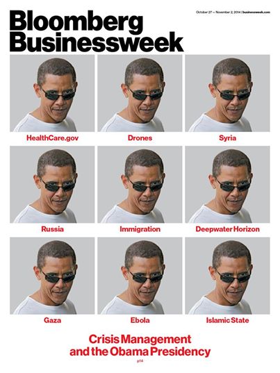 Photo: Barack Obama acts like he's too cool for crisis, but we've got a newsflash for him... http://buswk.co/ObamaTooCoolForCrisis