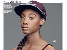 Mo´ne Davis featured in November issue of Teen Vogue. (Photo: Charlotte Wales via Teen Vogue)