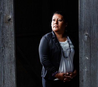 Andrea Hubbard is a former farmworker who now helps women protect themselves from pesticide exposure and domestic abuse.