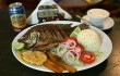 El Balconcito’s mojarra fritta is “a tasty example of coastal Colombian cooking.”