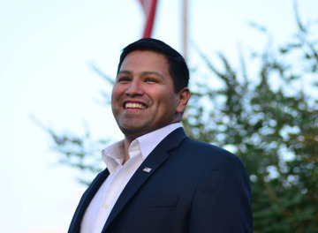 Louie Minor Jr., one of two openly LGBT candidates running for Congress in Texas.