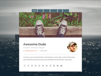 Connect WordPress Theme